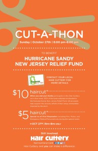 Cut-A-Thon Hurrican Sandy NJ Relief Fund
