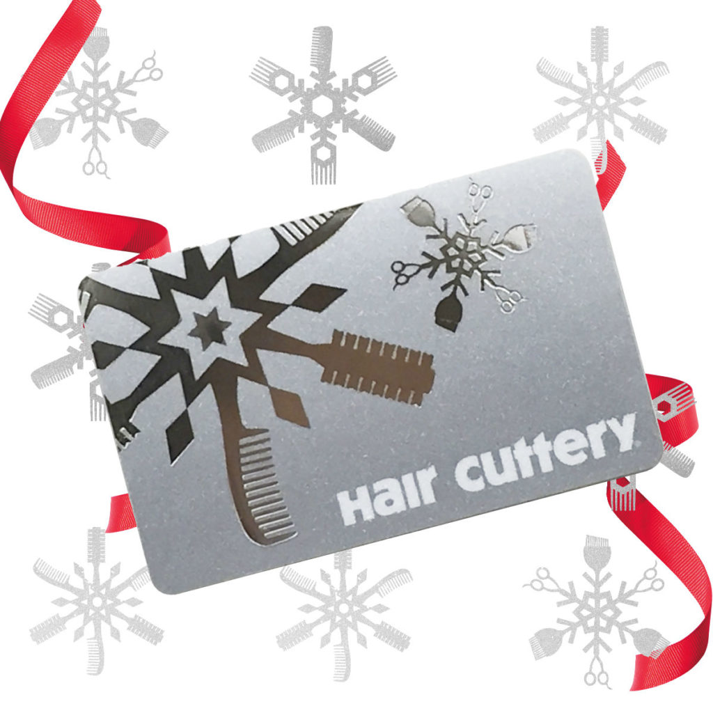 Hair Cuttery holiday gift card
