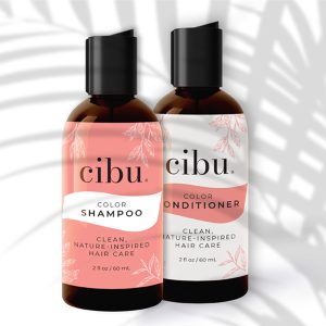 Cibu color shampoo and conditioner