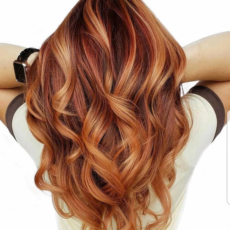 Pumpkin Spice Hair Fall Color Trend Spotlight
