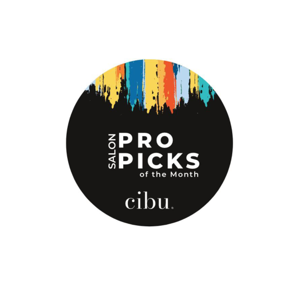 Text: Salon Pro Picks of the Month by cibu