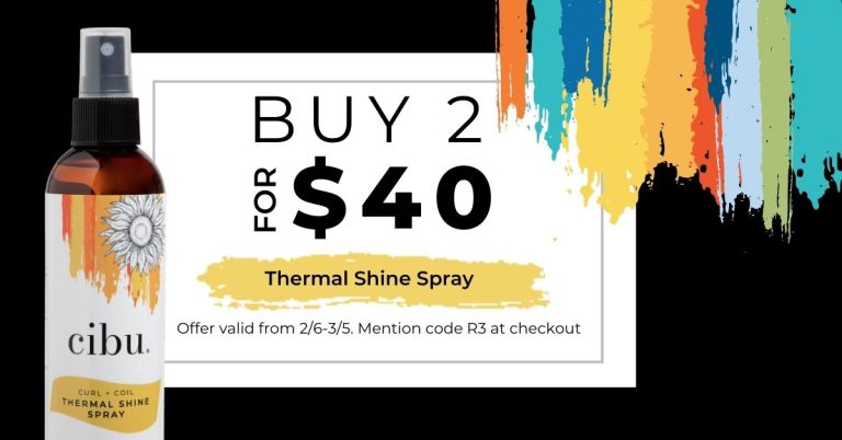 Salon ProPick February 2023 Deal, Buy 2 Thermal Shine Spray