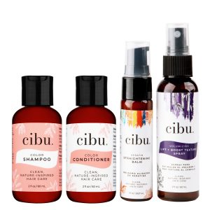 cibu travel sets hair care sets